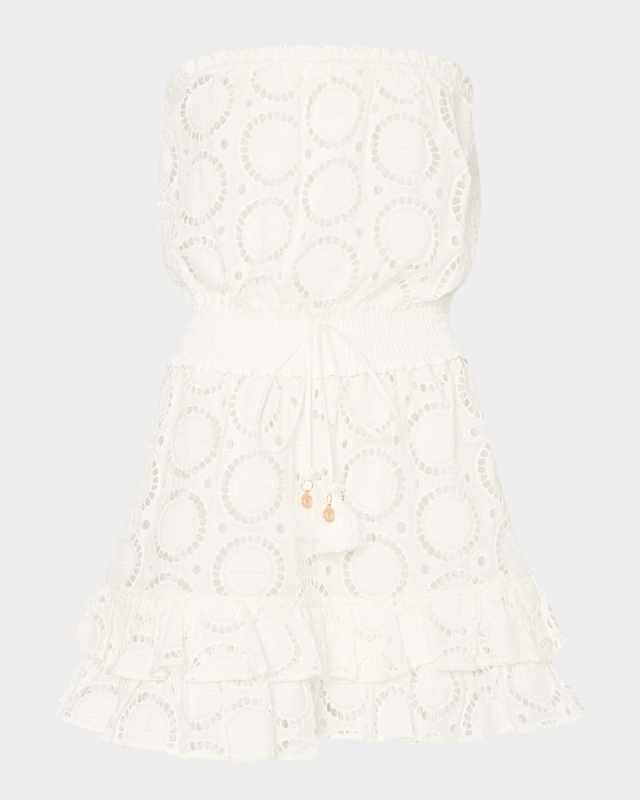 Verity Cotton Eyelet Dress